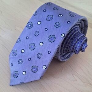🇮🇹Bugatchi Purple Floral Tie